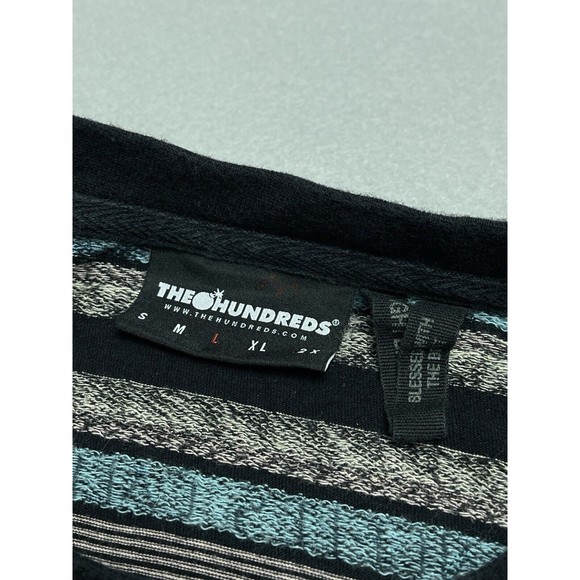 The Hundreds T-Shirt Men's Large Knit Soft Palm Trees & Waves California - Picture 4 of 9